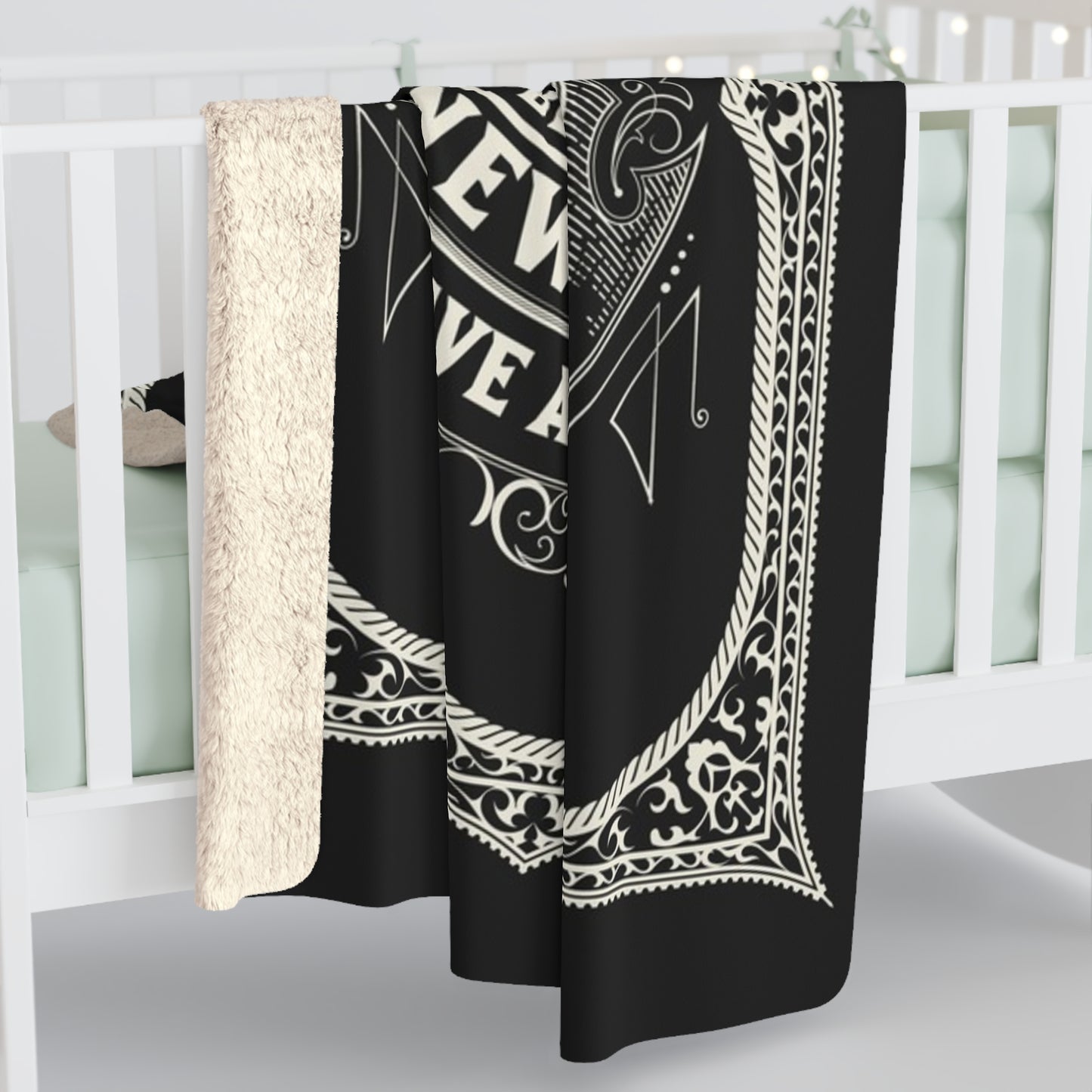 Sherpa Blanket 'Time Is Money'
