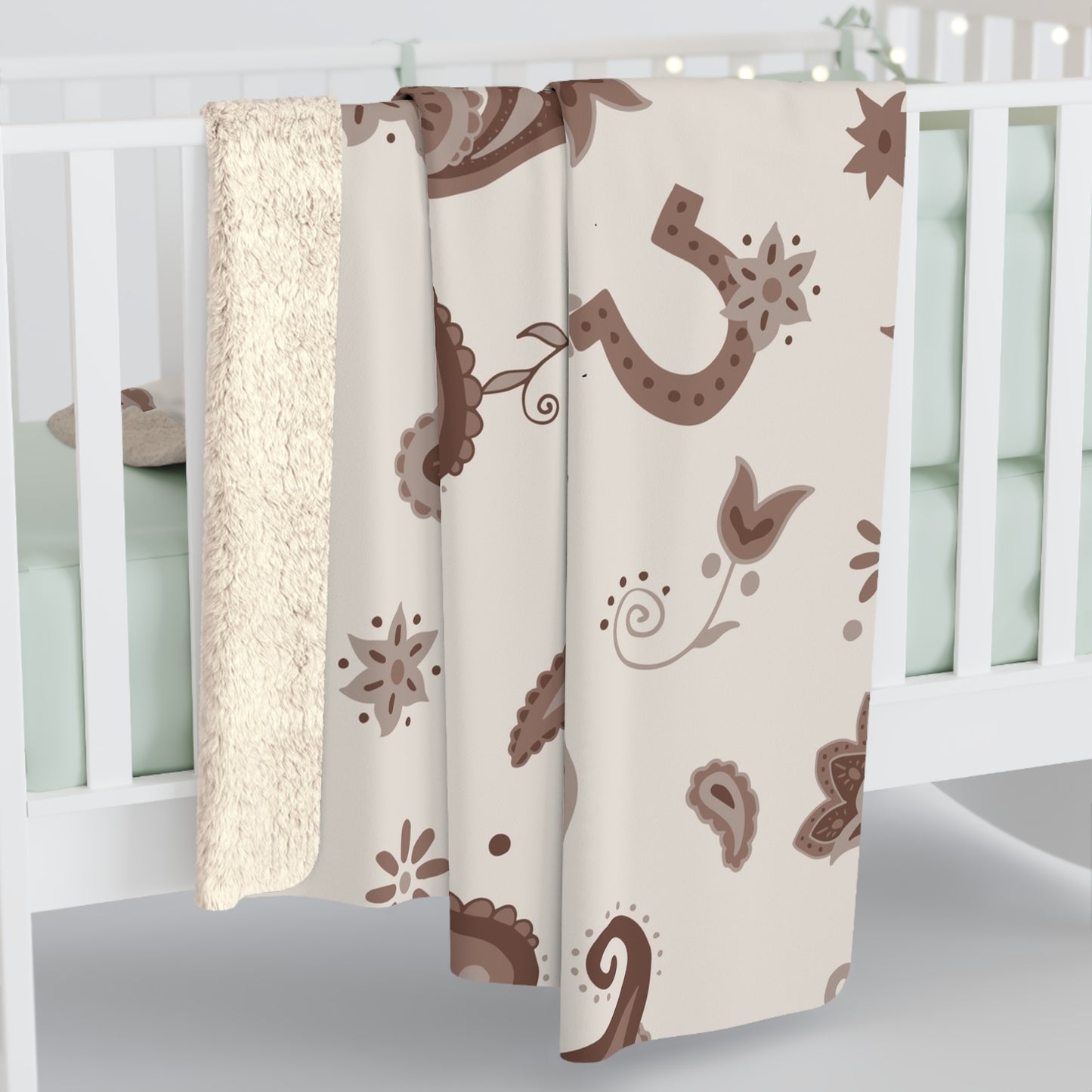 Cozy Neutral Western Throw
