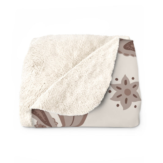 Cozy Neutral Western Throw