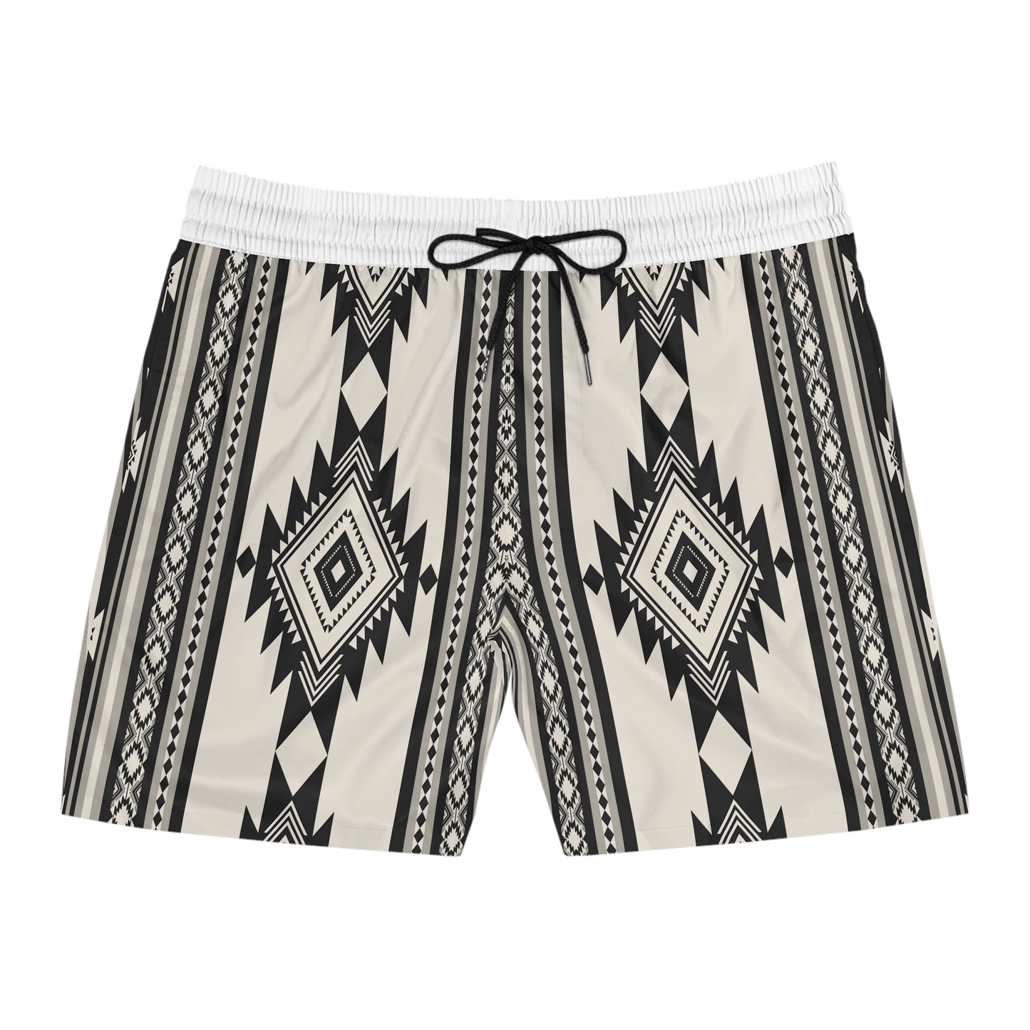 Aztec Stripe Swim Trunks