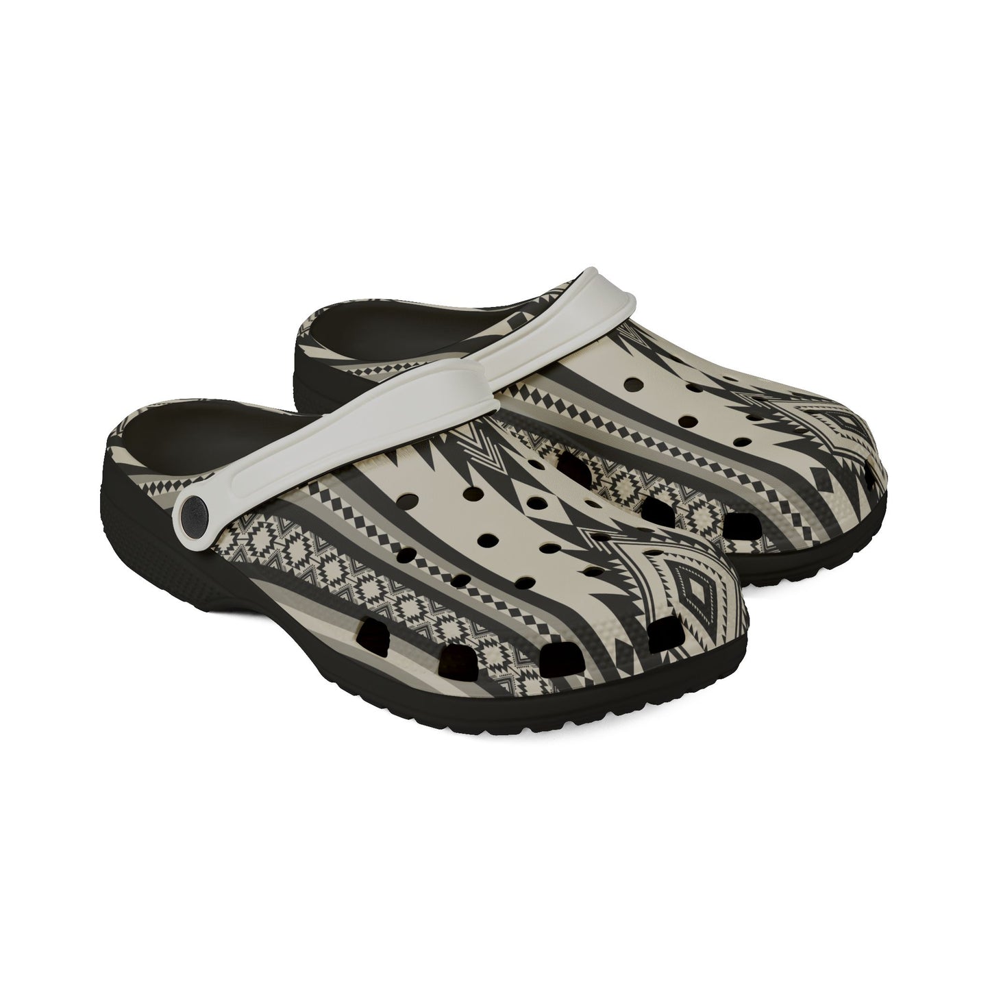 Tribal Print EVA Crocs