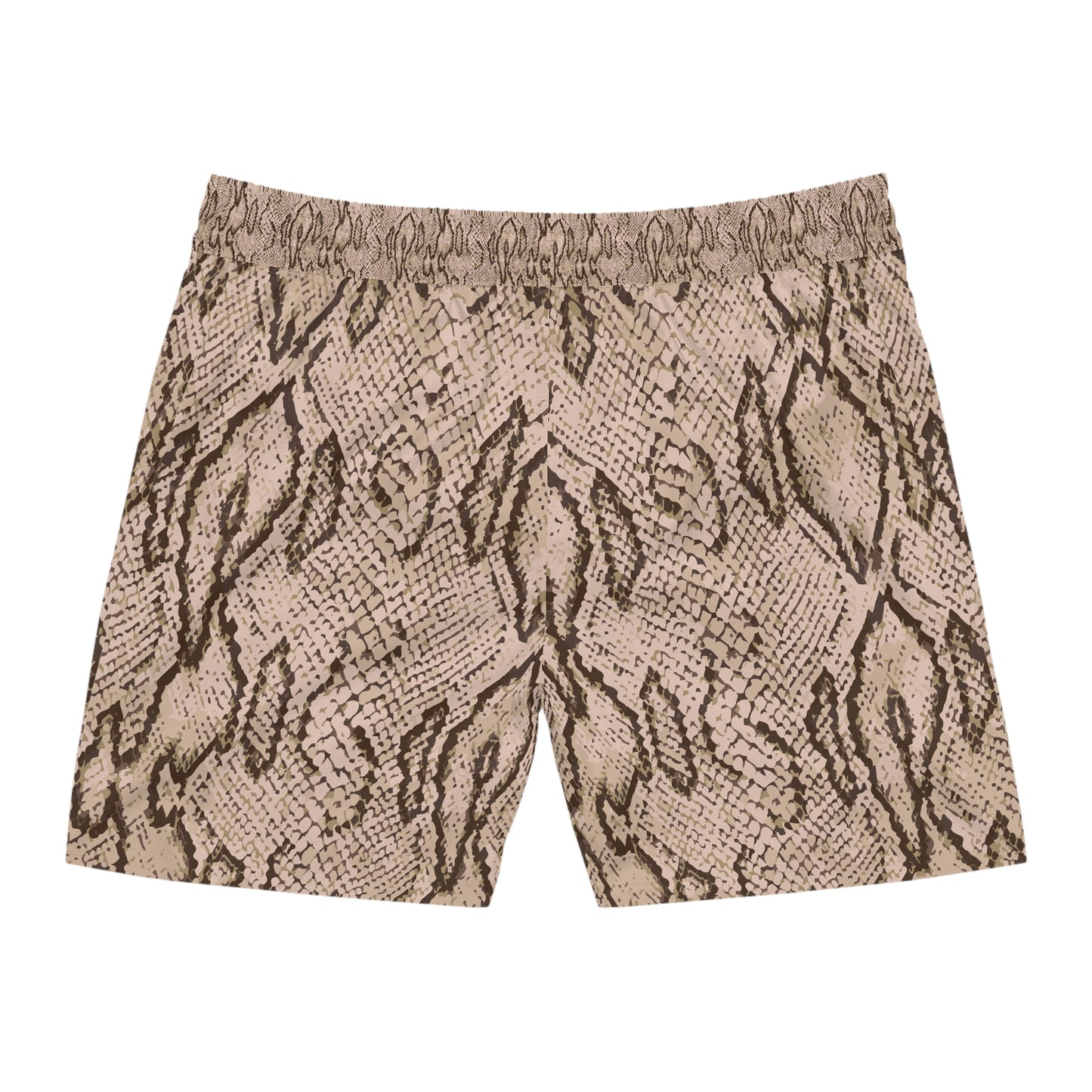 Snake Print Swim Trunks