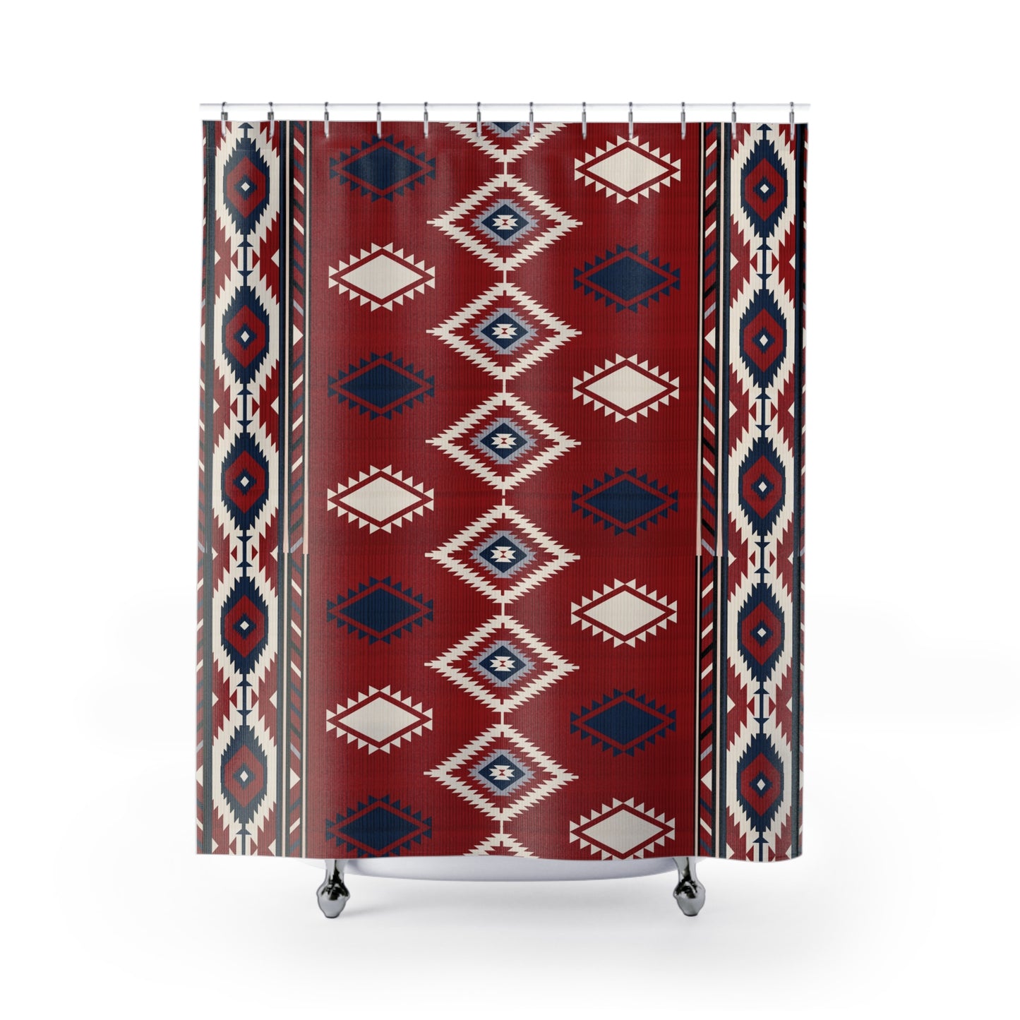 Southwest Aztec Pattern Shower Curtain