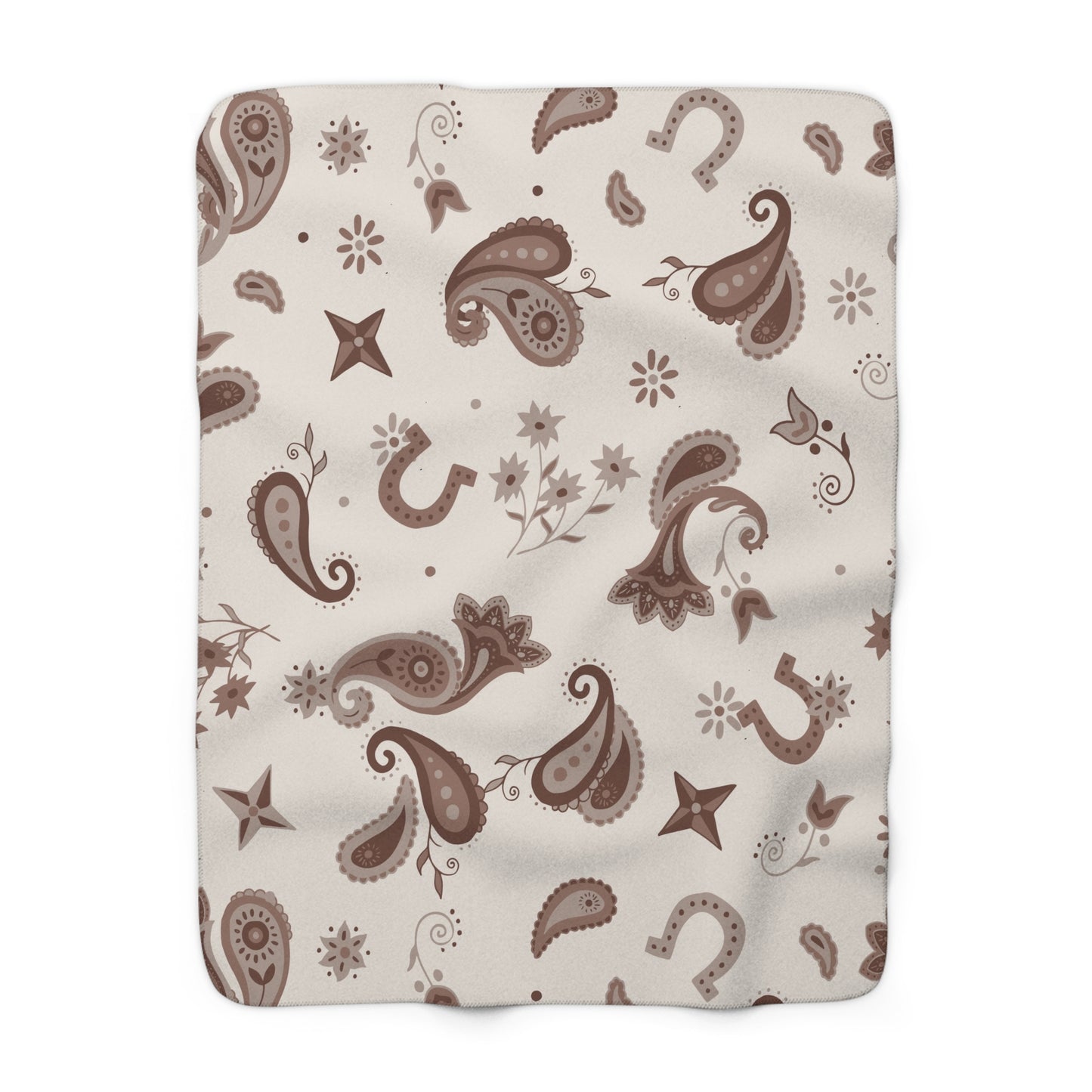 Cozy Neutral Western Throw