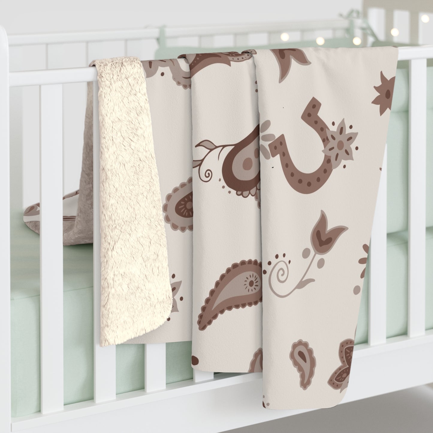 Cozy Neutral Western Throw