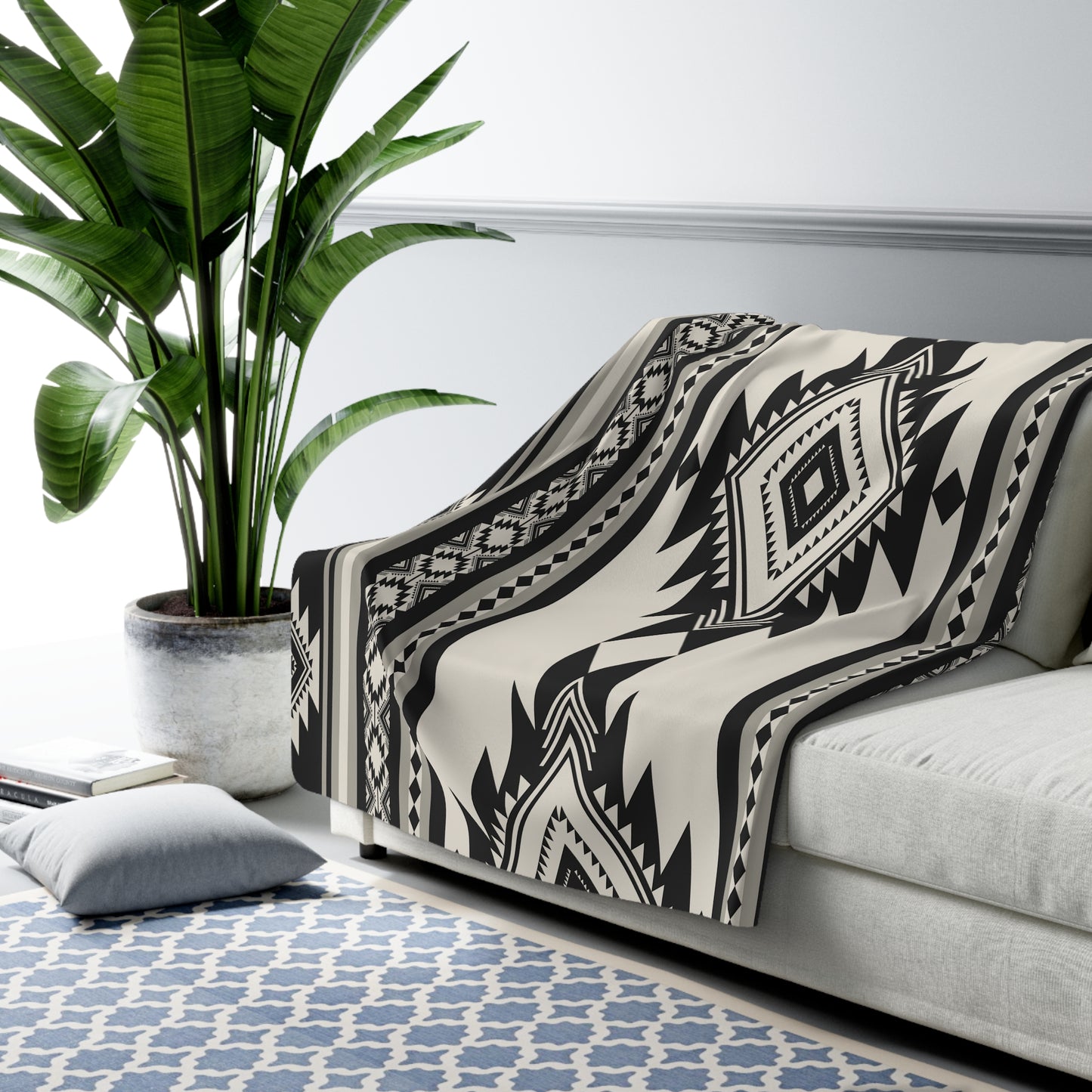 Northwest Aztec Sherpa Throw