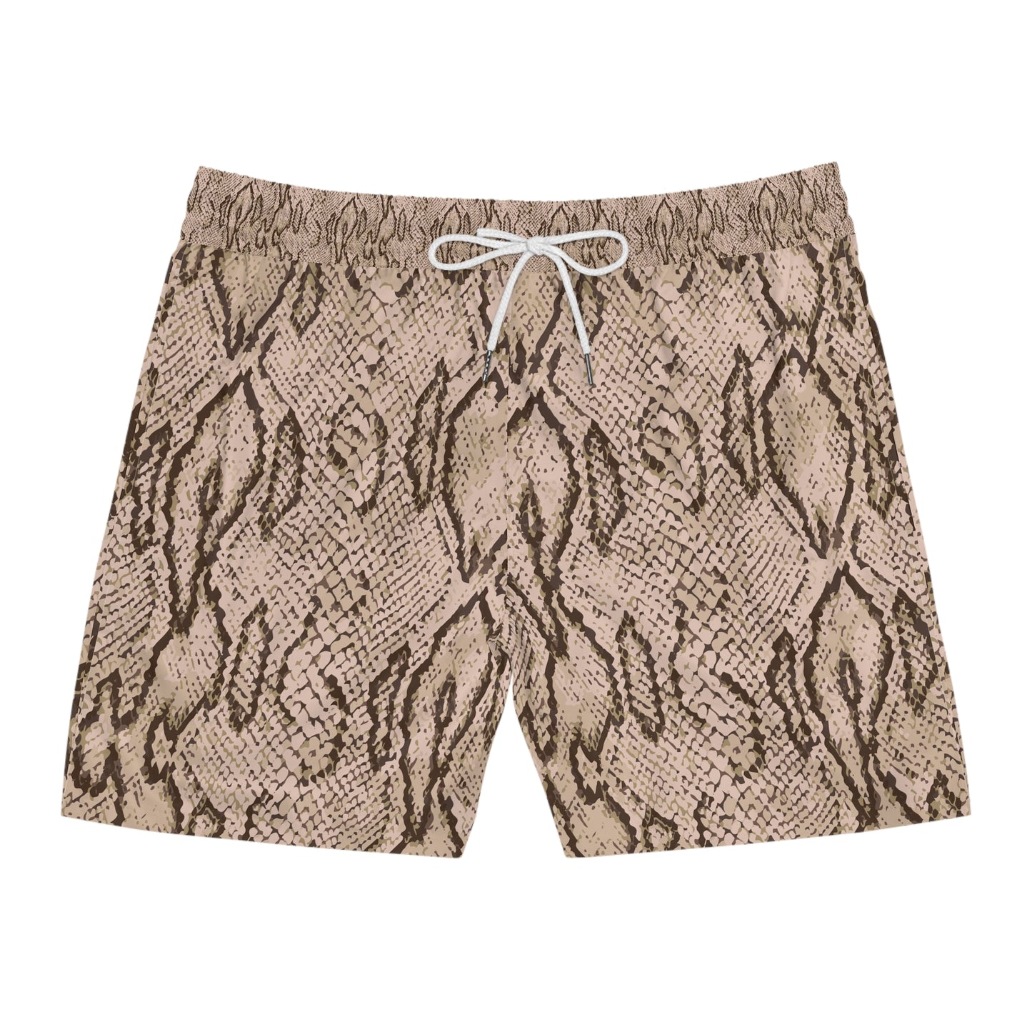 Snake Print Swim Trunks