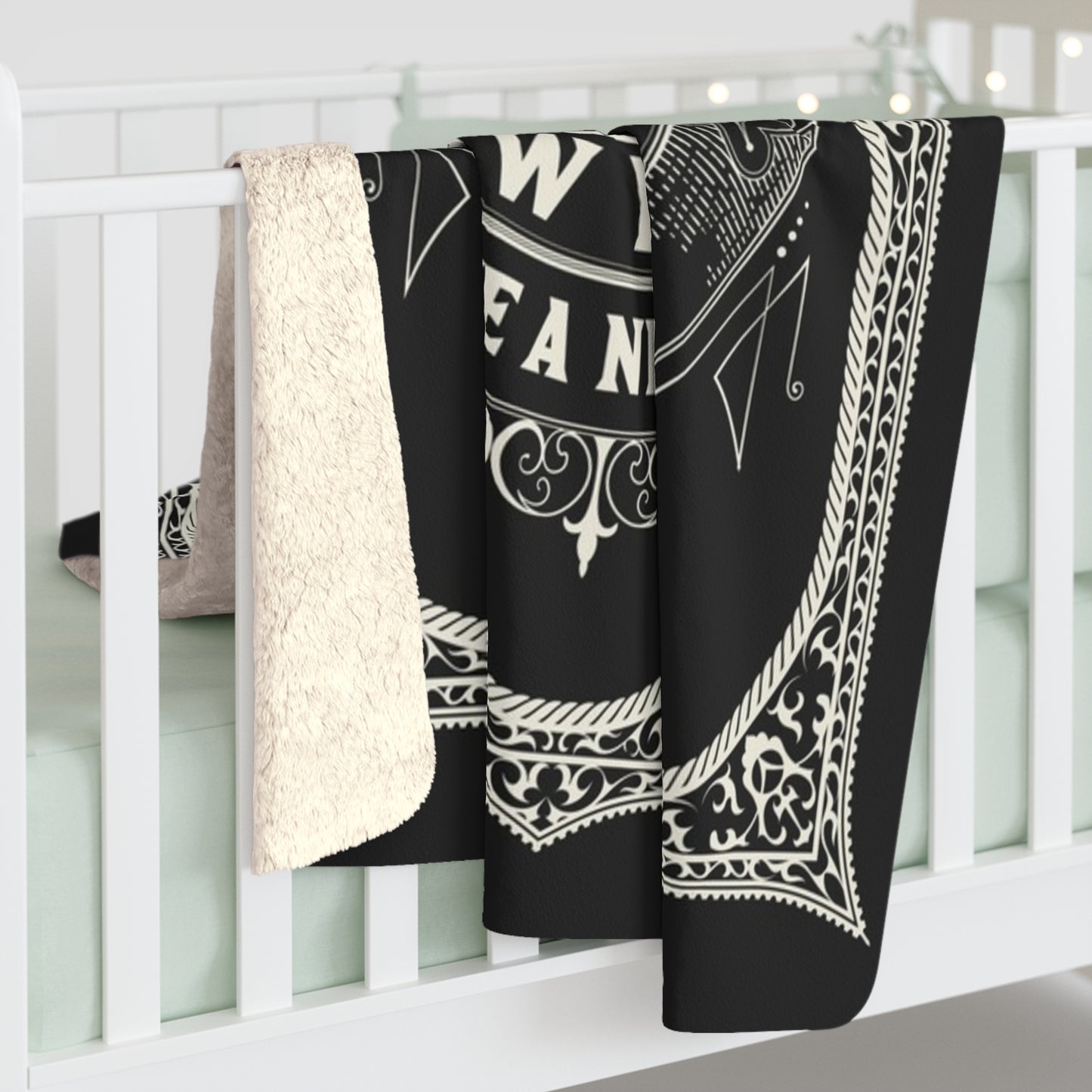 Sherpa Blanket 'Time Is Money'